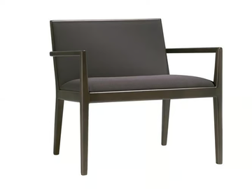 CARLOTTA BU0928 - Upholstered easy chair with armrests by Andreu World - view 2